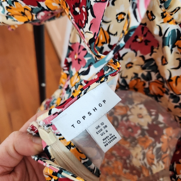 Topshop Dress Size 10, never worn - Picture 4 of 4